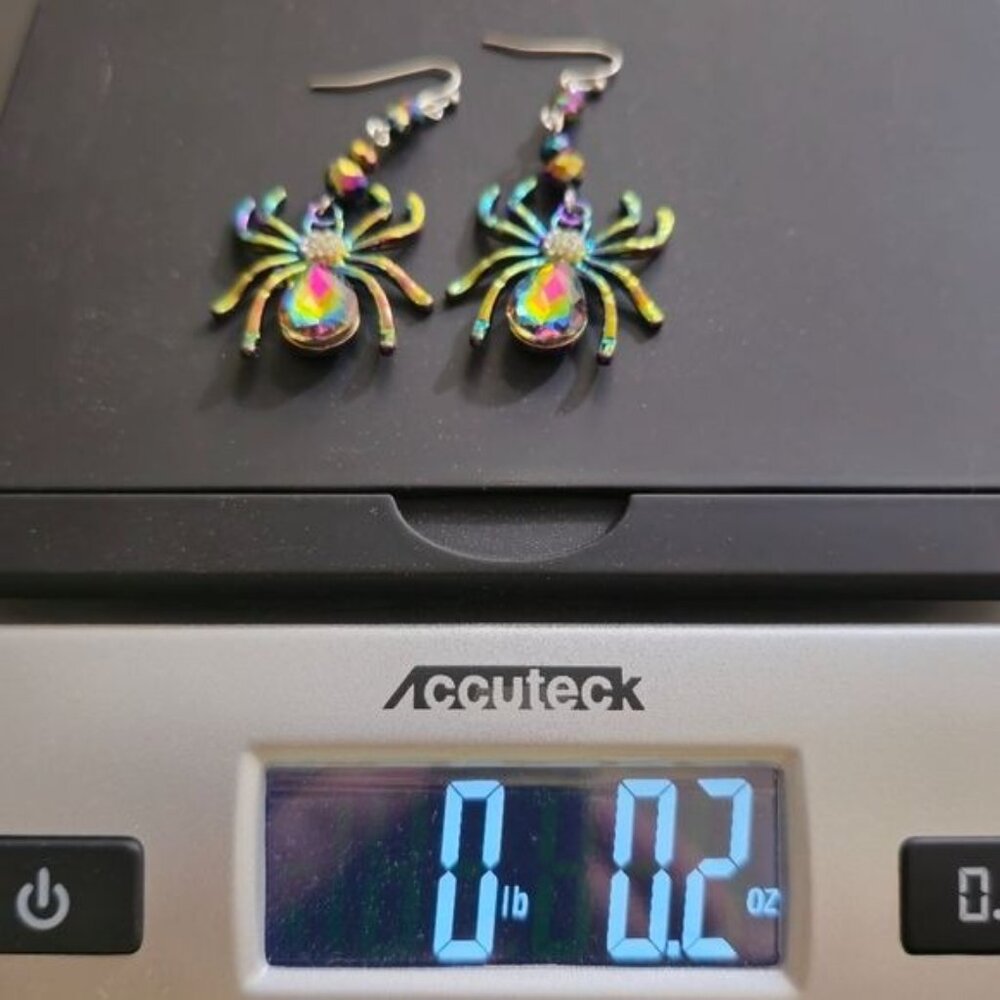 🎃 Spider Design Earrings‎ for Halloween (NWOT) - Picture 6 of 6